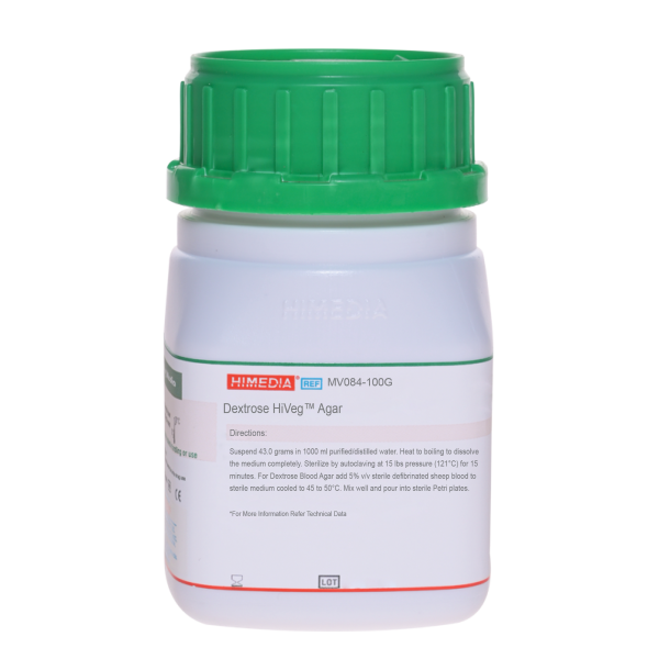 Dextrose HiVegâ„¢ Agar 100G